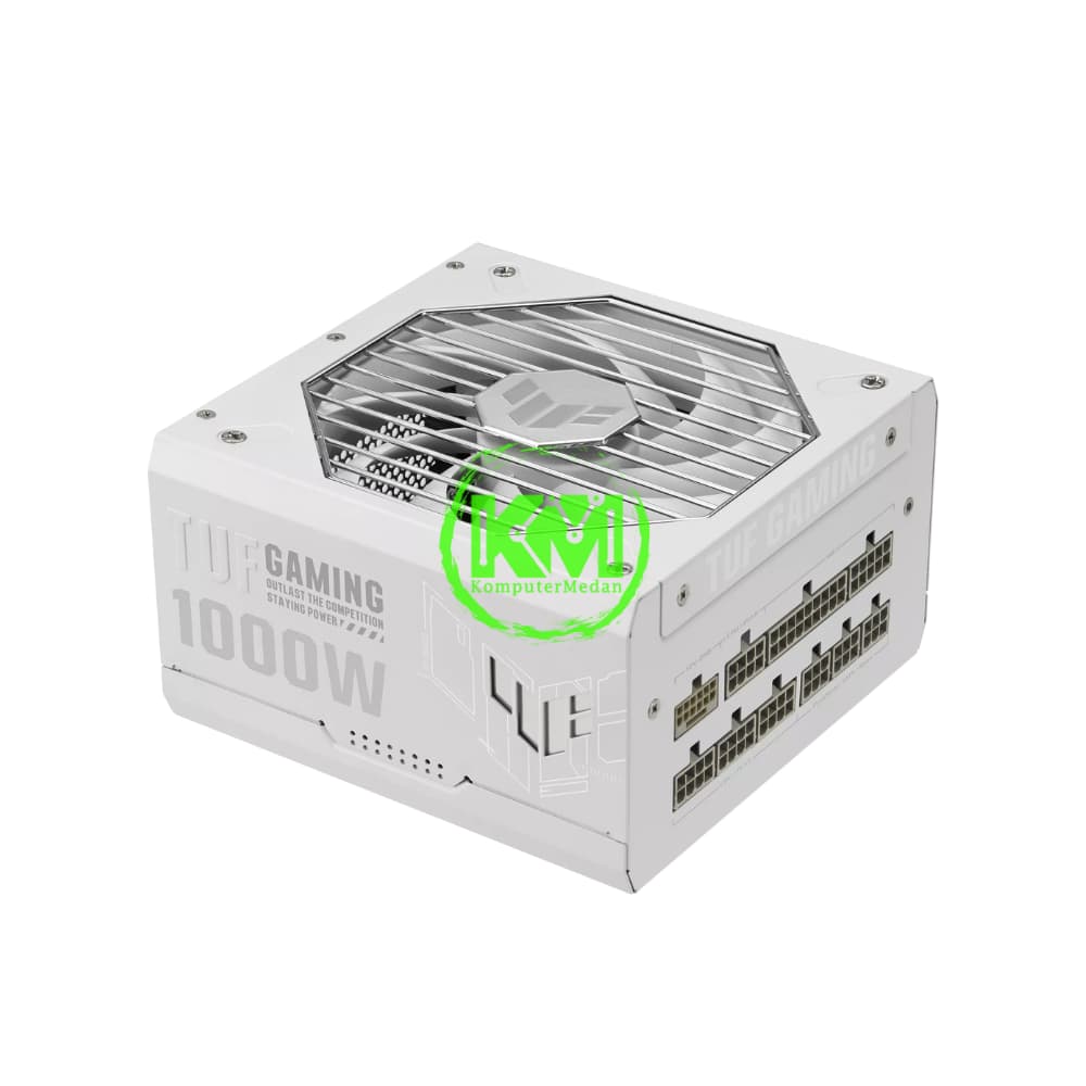 ASUS TUF 1000W 80+ GOLD WHITE POWER SUPPLY - Image 2