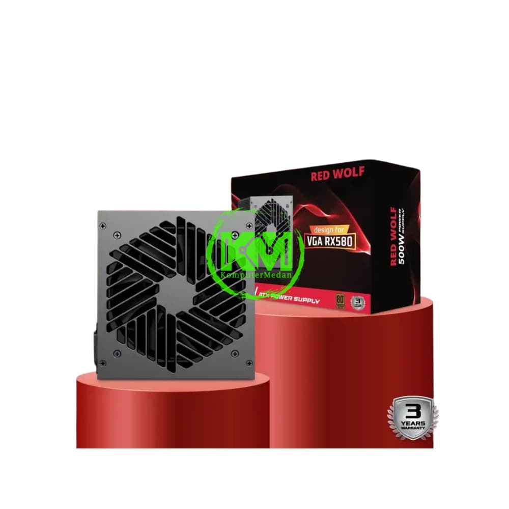 RED WOLF 500W 80+ BRONZE POWER SUPPLY