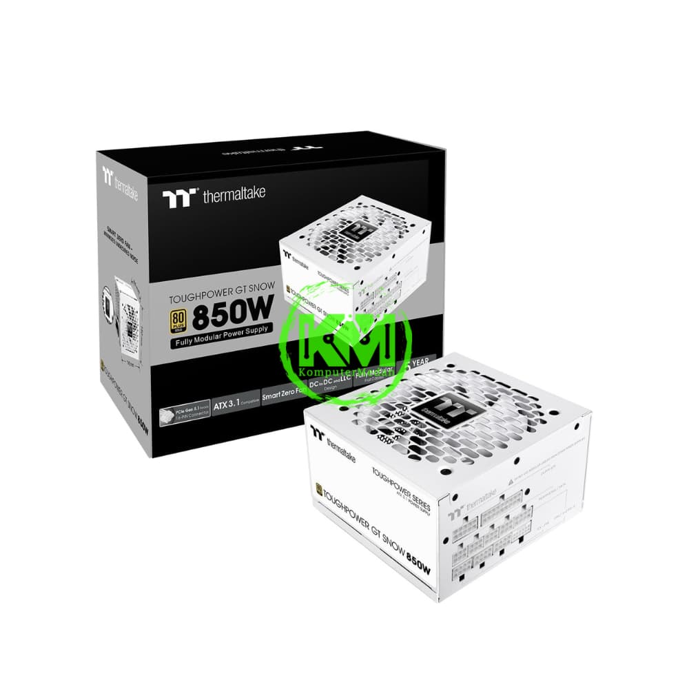 THERMALTAKE TOUGHPOWER GT850W SNOW 80+ GOLD POWER SUPPLY