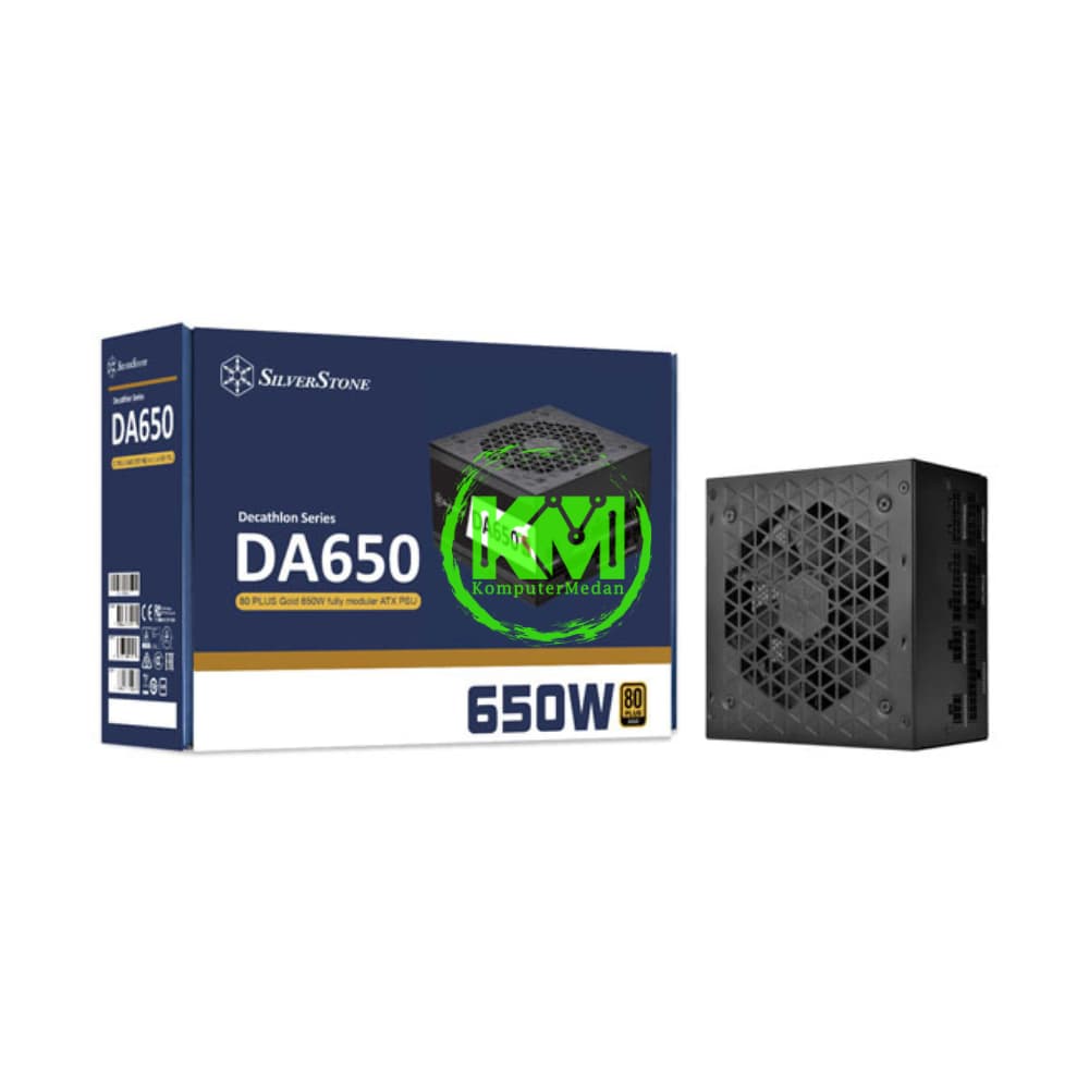 SILVERSTONE 650 WATT 80+ GOLD DA650W-G POWER SUPPLY