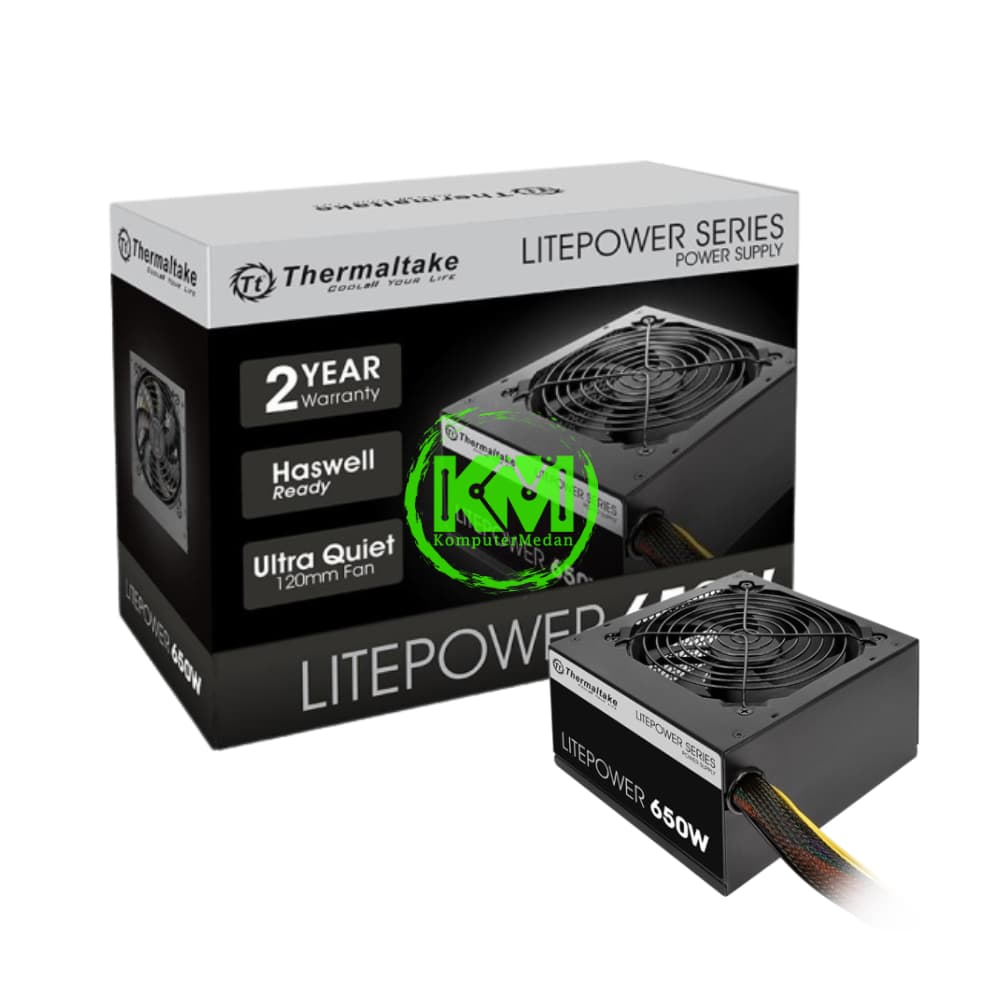 THERMALTAKE LITEPOWER 650W POWER SUPPLY - Image 1