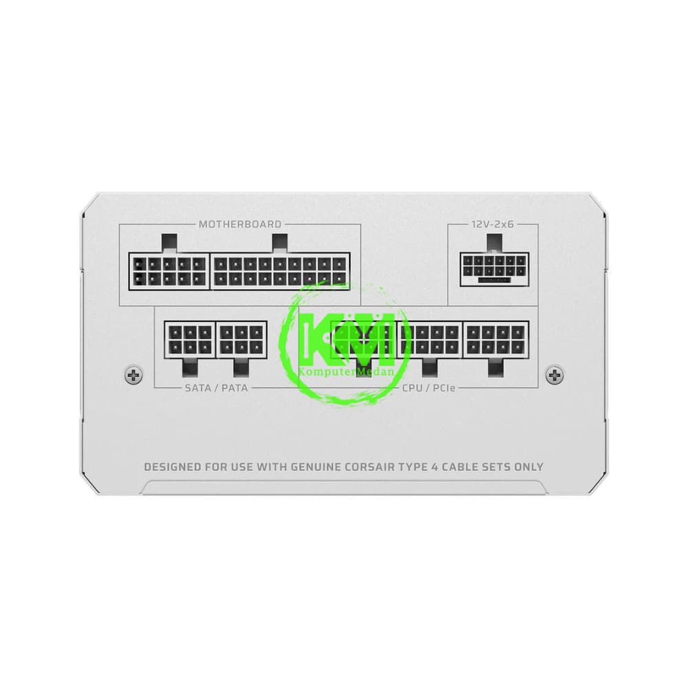 CORSAIR RM850E WHITE 80+ GOLD POWER SUPPLY - Image 4