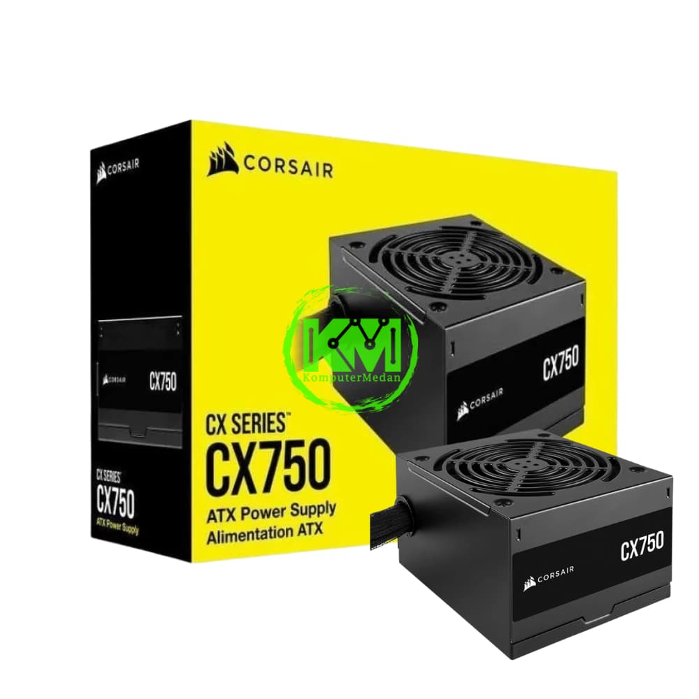 CORSAIR CX750 80+ BRONZE POWER SUPPLY - Image 1