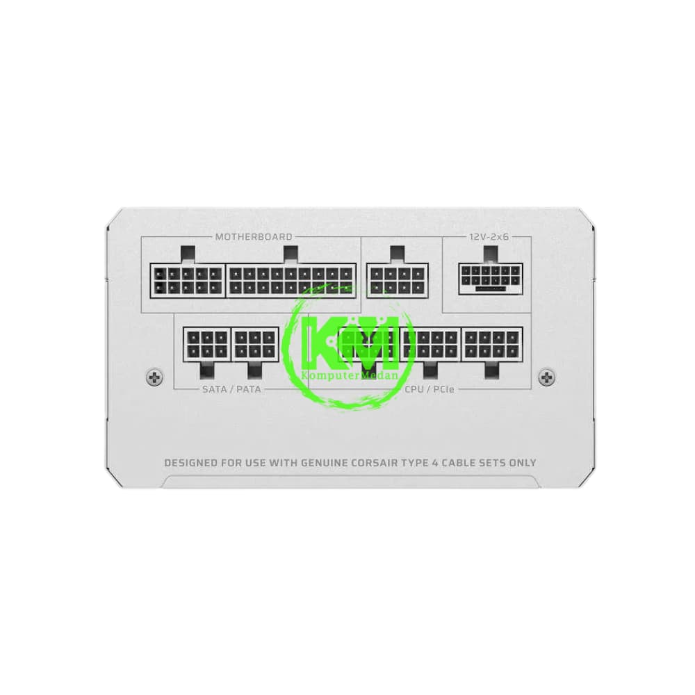 CORSAIR RM1000E WHITE 80+ GOLD POWER SUPPLY - Image 3