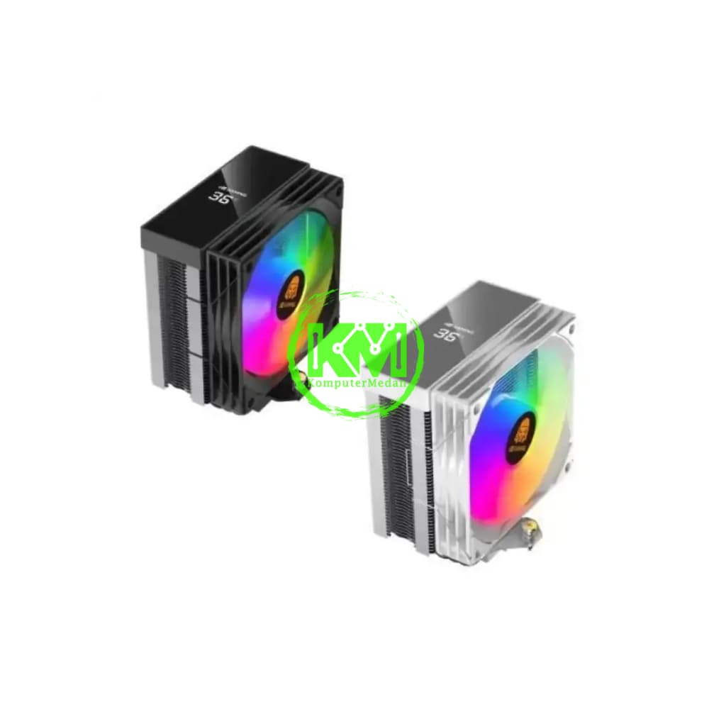 DIGITAL ALLIANCE KAZE B400 TEMPERATURE BLACK WHITE FAN PROCESSOR