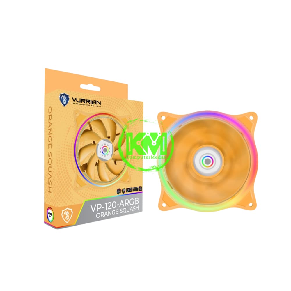 VURRION VP-120 ORANGE SQUASH ARGB FAN CASING - Image 1