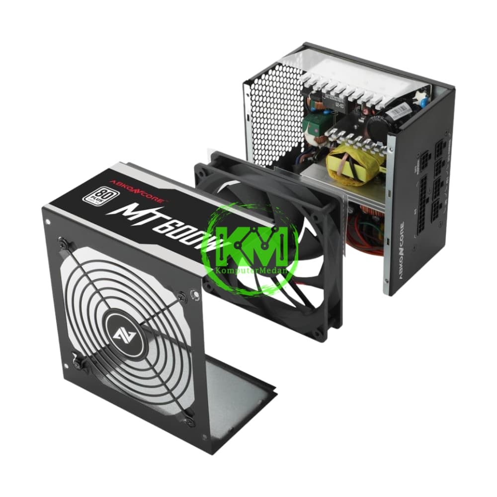 ABKONCORE MIGHTY 600W 80+ FULL MODULAR POWER SUPPLY - Image 4