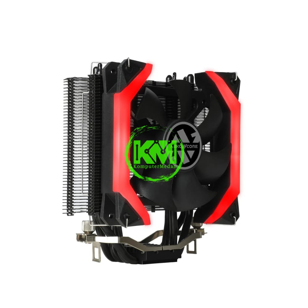 ABKONCORE COOLSTORM T402 SPIDER RED FAN PROCESSOR - Image 3