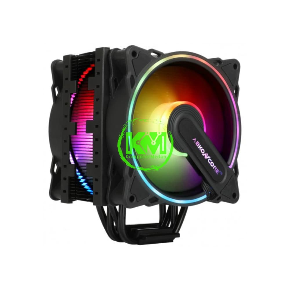 ABKONCORE COOLSTORM T408 BLACK RGB FAN PROCESSOR - Image 1