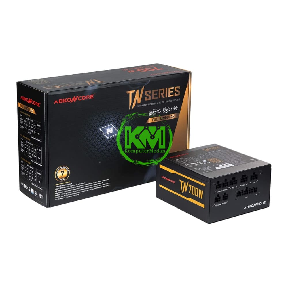 ABKONCORE TENERGY 700W 80+ BRONZE FULL MODULAR POWER SUPPLY