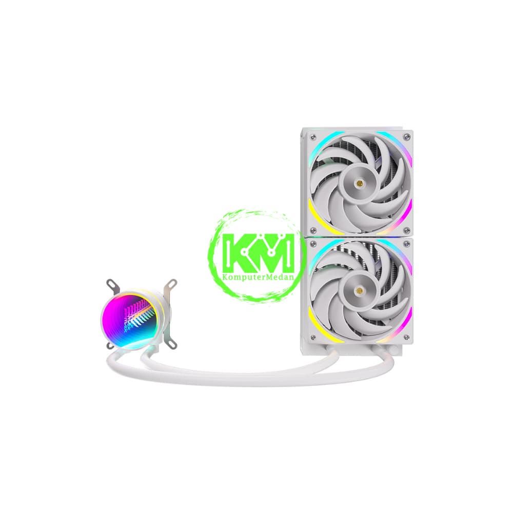 FPMAX OASIS L240 ARGB WHITE FAN PROCESSOR - Image 1