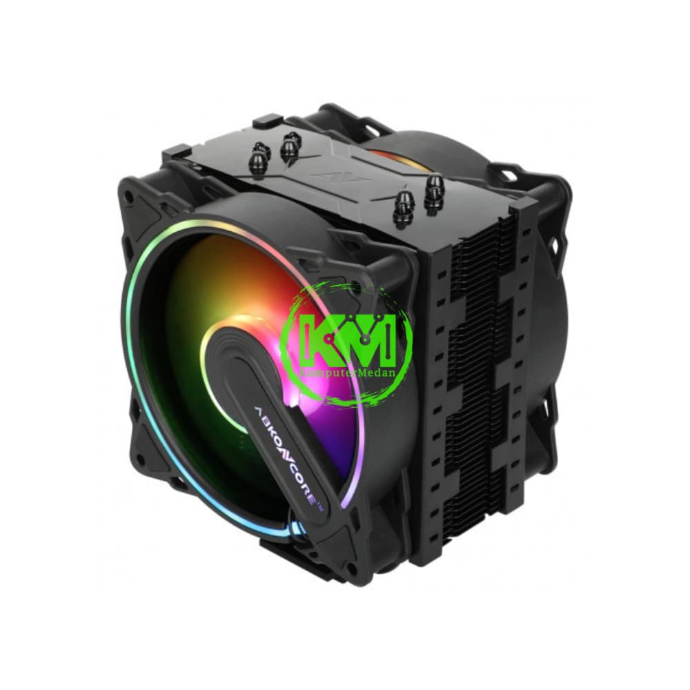 ABKONCORE COOLSTORM T408 BLACK RGB FAN PROCESSOR - Image 3