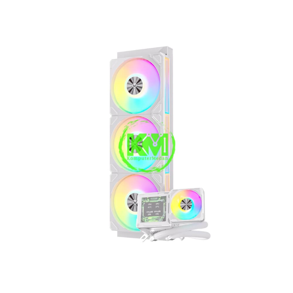 FPMAX ICECORE L360 ARGB WHITE DISPLAY LCD FAN PROCESSOR - Image 2