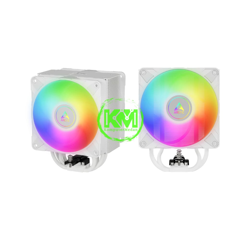 ARTIC COOLING FREEZER 36 ARGB BLACK WHITE DUAL FAN FAN PROCESSOR - Image 3