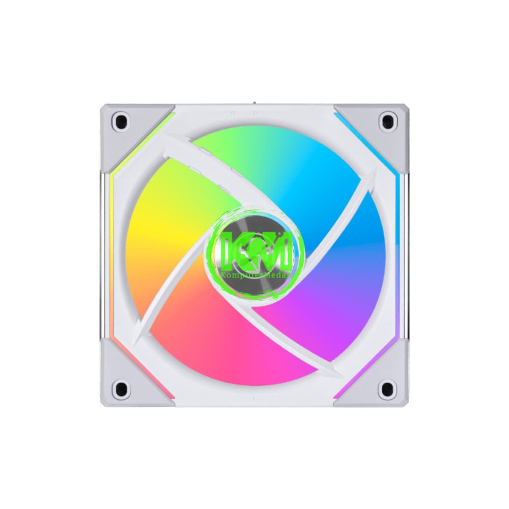 LIAN LI UNIFAN SL INFINITY 120 ARGB FAN 3 PACK WHITE FAN CASING - Image 1