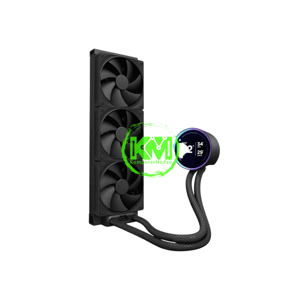 NZXT KRAKEN ELITE 360 V2 BLACK FAN PROCESSOR - Image 3