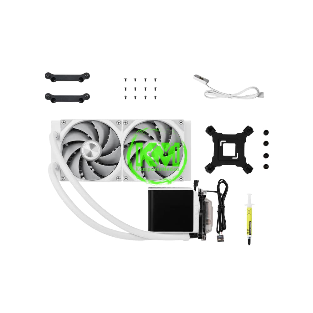 TRYX PANORAMA AIO ARGB WHITE FAN PROCESSOR - Image 3