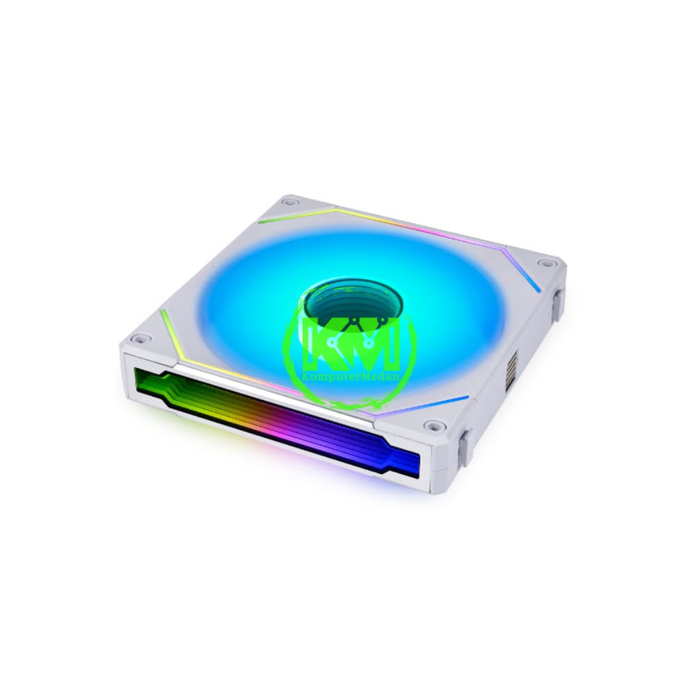 LIAN LI UNIFAN SL INFINITY 120 ARGB FAN 3 PACK WHITE FAN CASING - Image 3