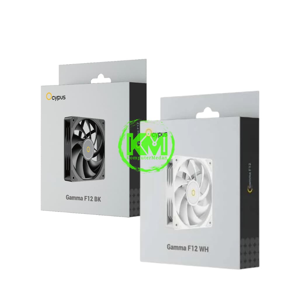 OCYPUS GAMMA F12 FAN CASE BLACK WHITE FAN CASING