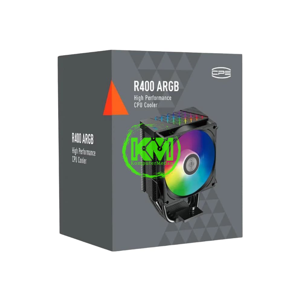 PCCOOLER R400 ARGB BLACK FAN PROCESSOR - Image 1