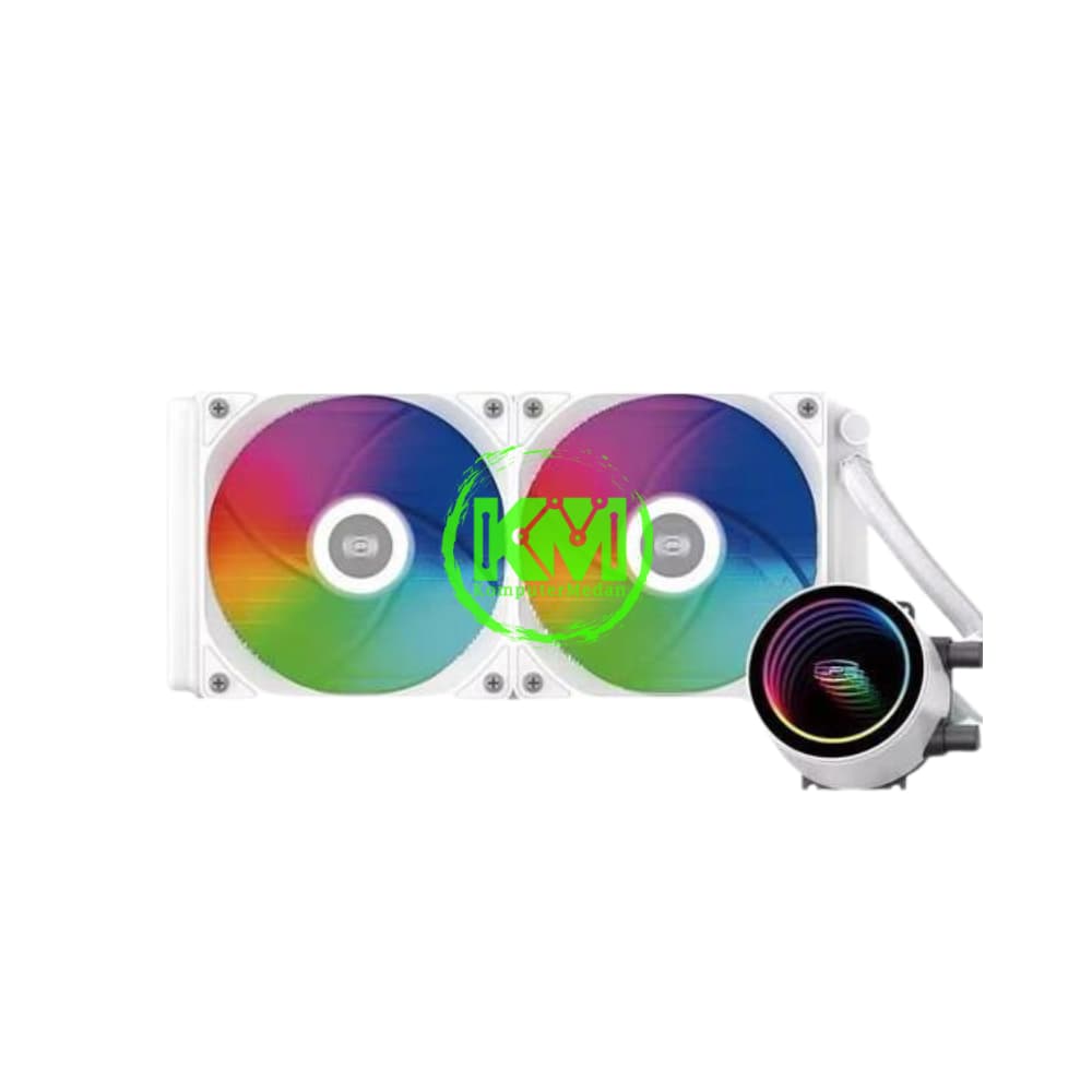 PCCOOLER GI-DA240 ARGB BLACK WHITE - Image 3