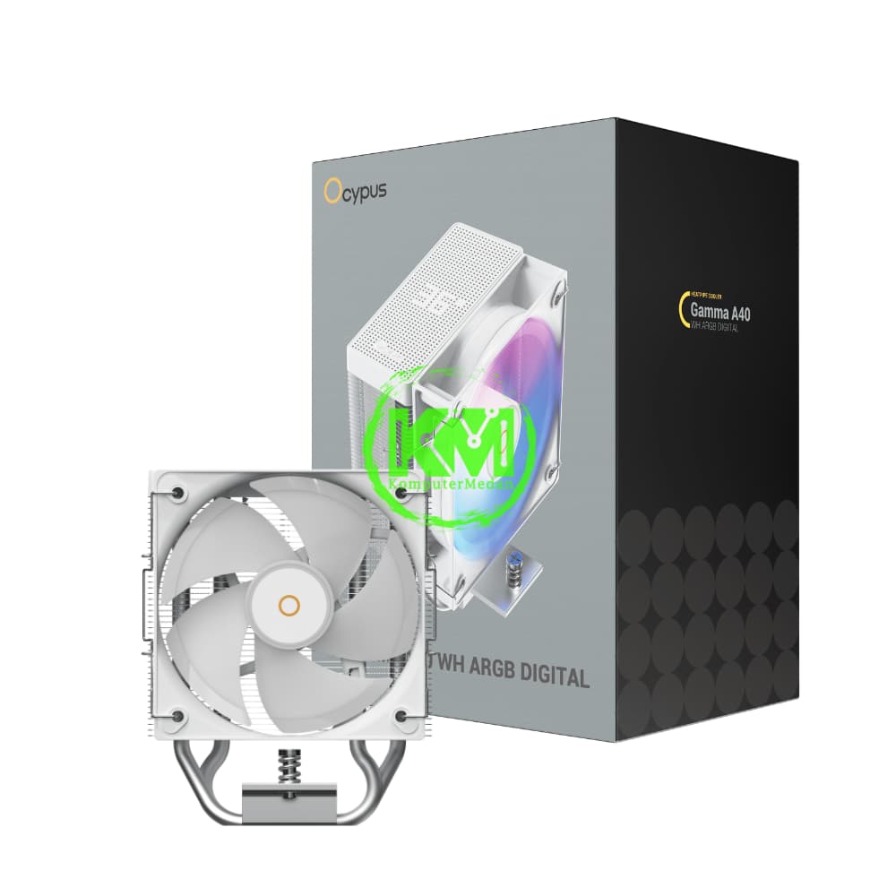 OCYPUS GAMMA A40 DIGITAL ARGB WHITE FAN PROCESSOR - Image 1