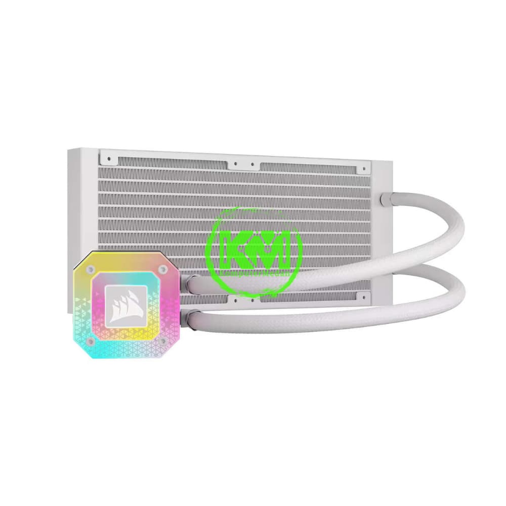 CORSAIR ICUE H100I ELITE CAPELLIX XT WHITE 240MM FAN PROCESSOR - Image 2