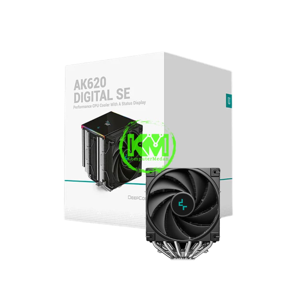 DEEPCOOL AK620 DIGITAL SE BLACK DUAN FAN PROCESSOR