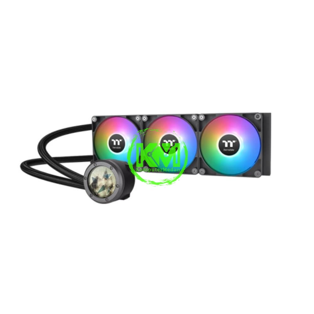 THERMALTAKE TH360 V2 ULTRA ARGB BLACK FAN PROCESSOR - Image 1
