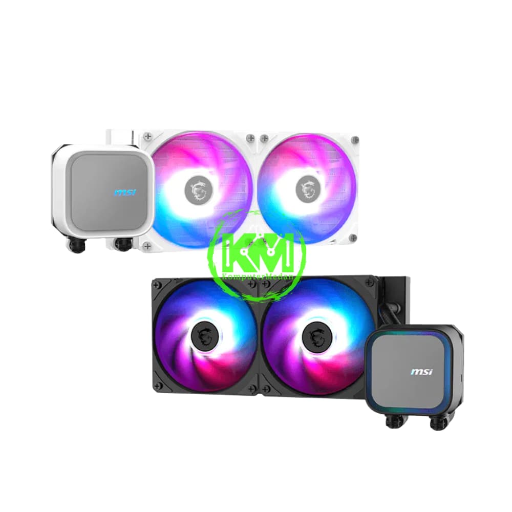 MSI MAG CRELIQUID A13 240 ARGB WHITE FAN PROCESSOR - Image 1