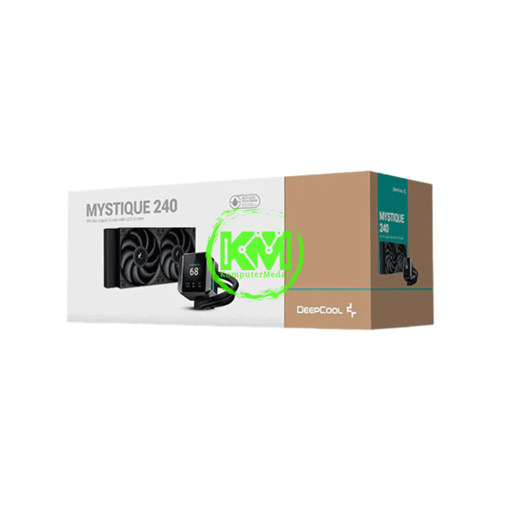 DEEPCOOL MYSTIQUE 240 240MM TFT DISPLAY FAN PROCESSOR - Image 1