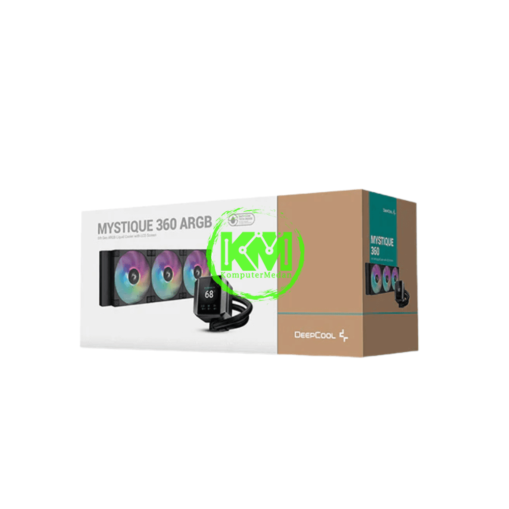 DEEPCOOL MYSTIQUE 360 ARGB 360MM TFT DISPLAY FAN PROCESSOR - Image 1
