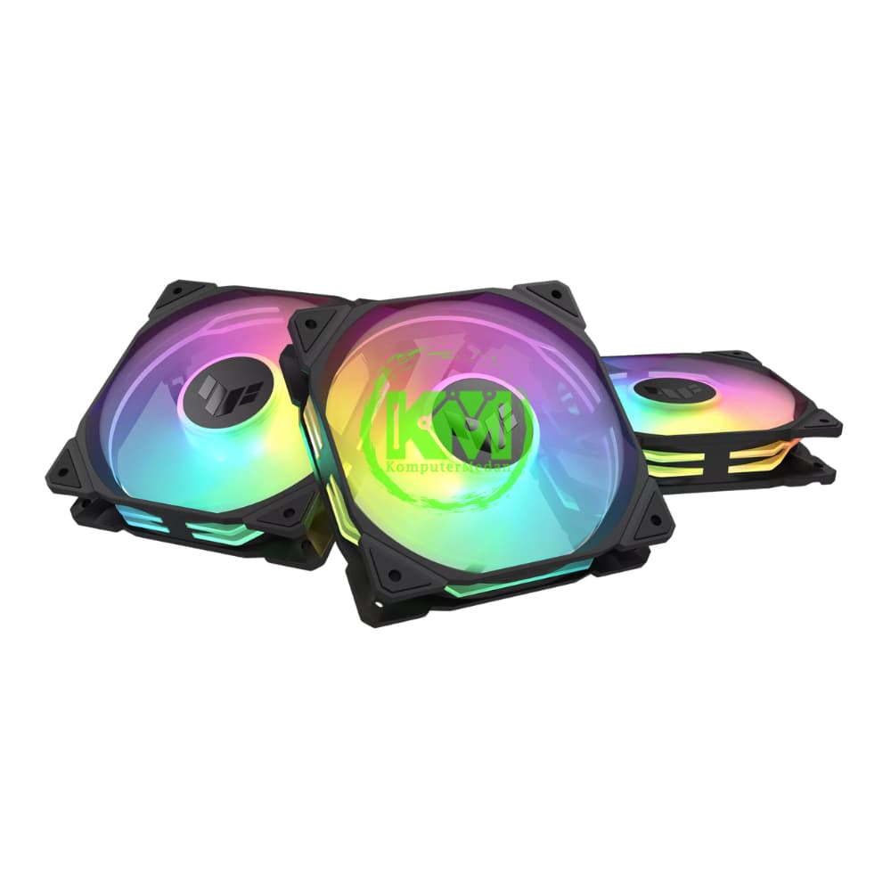 ASUS TUF TR120 REVERSE ARGB 3IN1 BLACK FAN CASING - Image 3