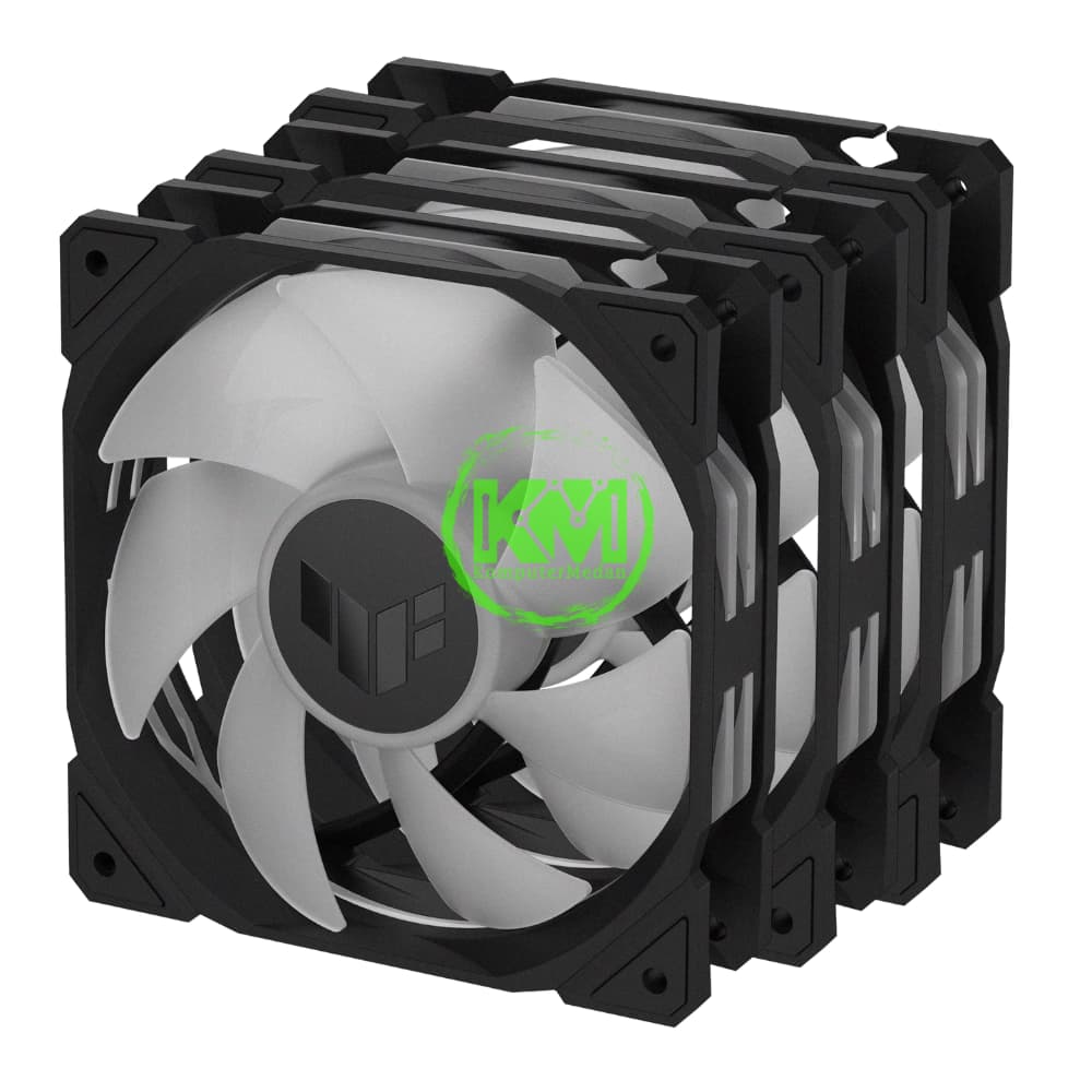 ASUS TUF TR120 REVERSE ARGB 3IN1 BLACK FAN CASING - Image 2