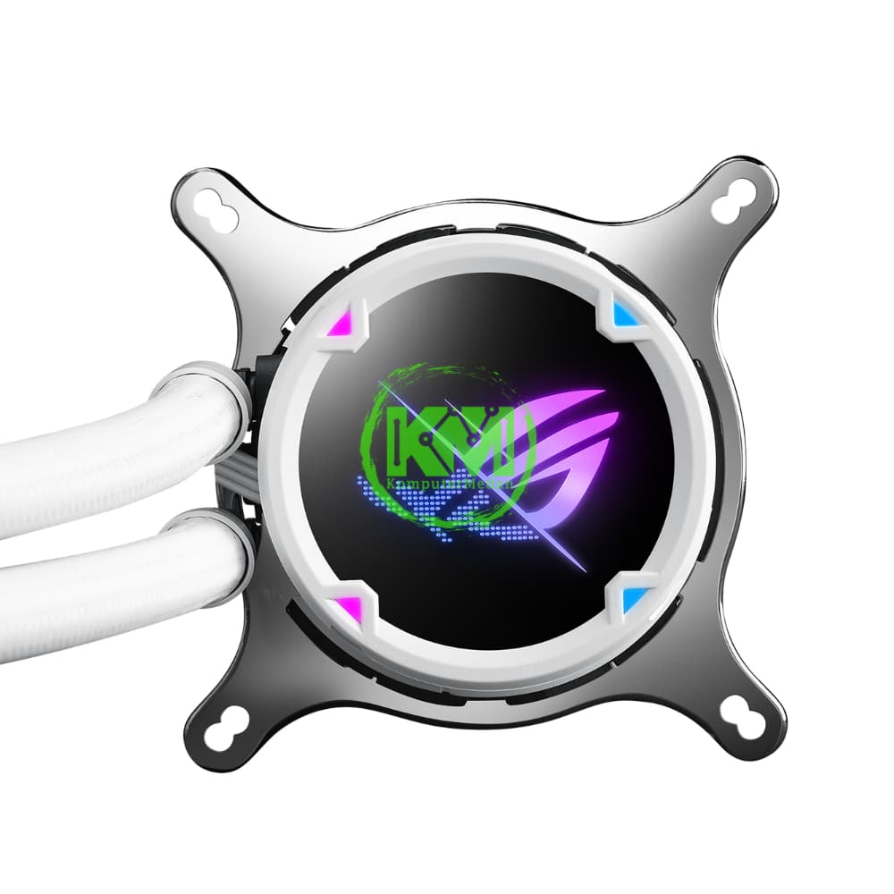 ASUS ROG STRIX LC II 240 ARGB WHITE AIO LIQUID COOLER FAN - Image 5