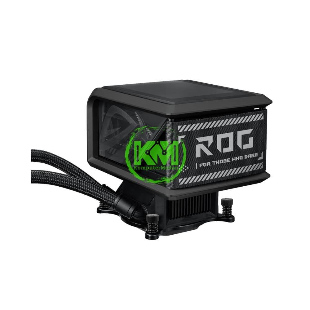 ASUS ROG RYUO IV SLC 360 ARGB BLACK AIO LIQUID COOLER FAN - Image 3
