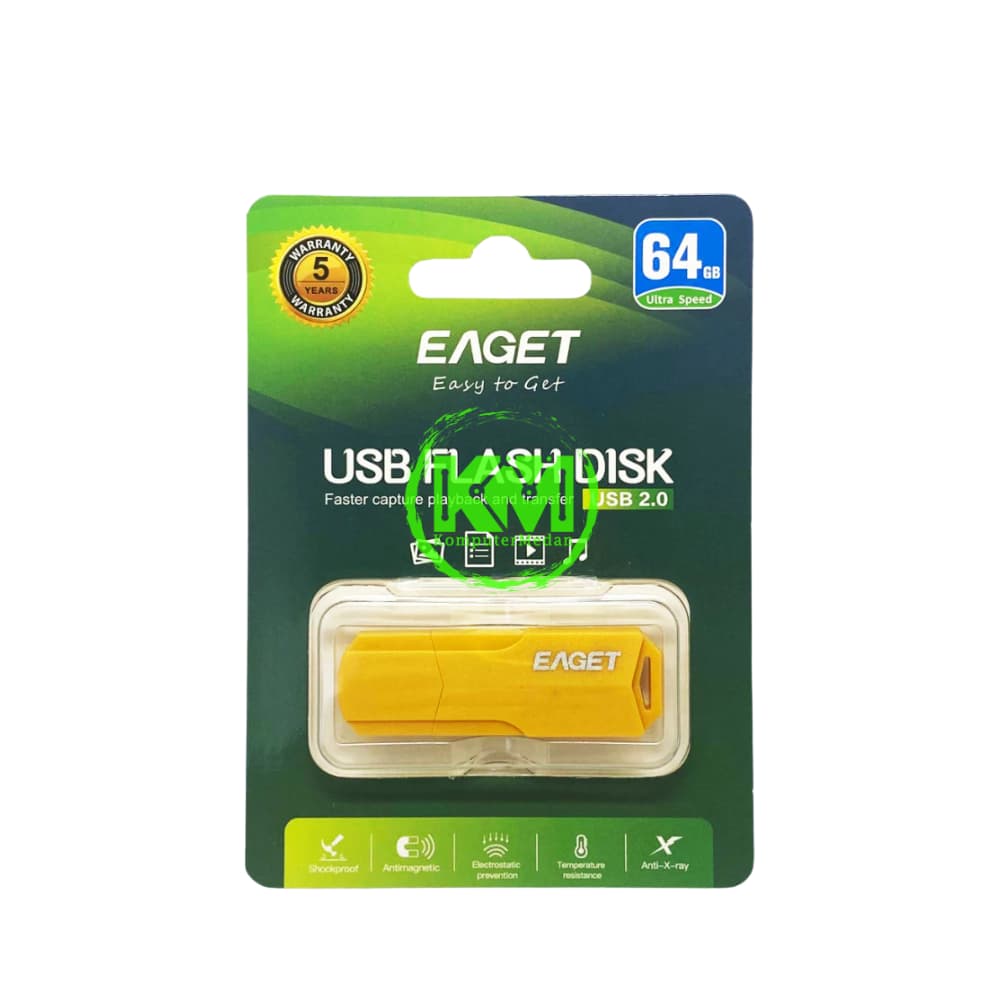 EAGET F5 64GB YELLOW FLASHDISK