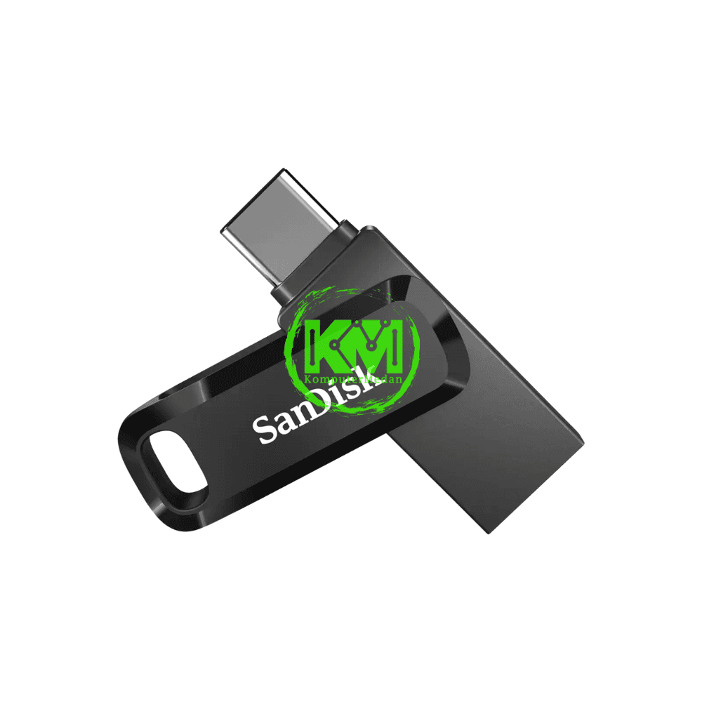 SANDISK DUAL OTG TYPE C USB 3.0 256GB SDDC3 BLACK FLASHDISK - Image 1