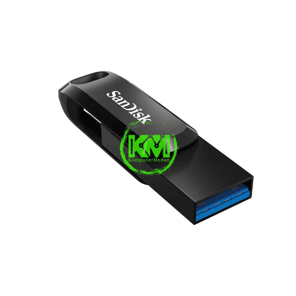 SANDISK DUAL OTG TYPE C USB 3.0 64GB SDDC3 BLACK FLASHDISK - Image 2