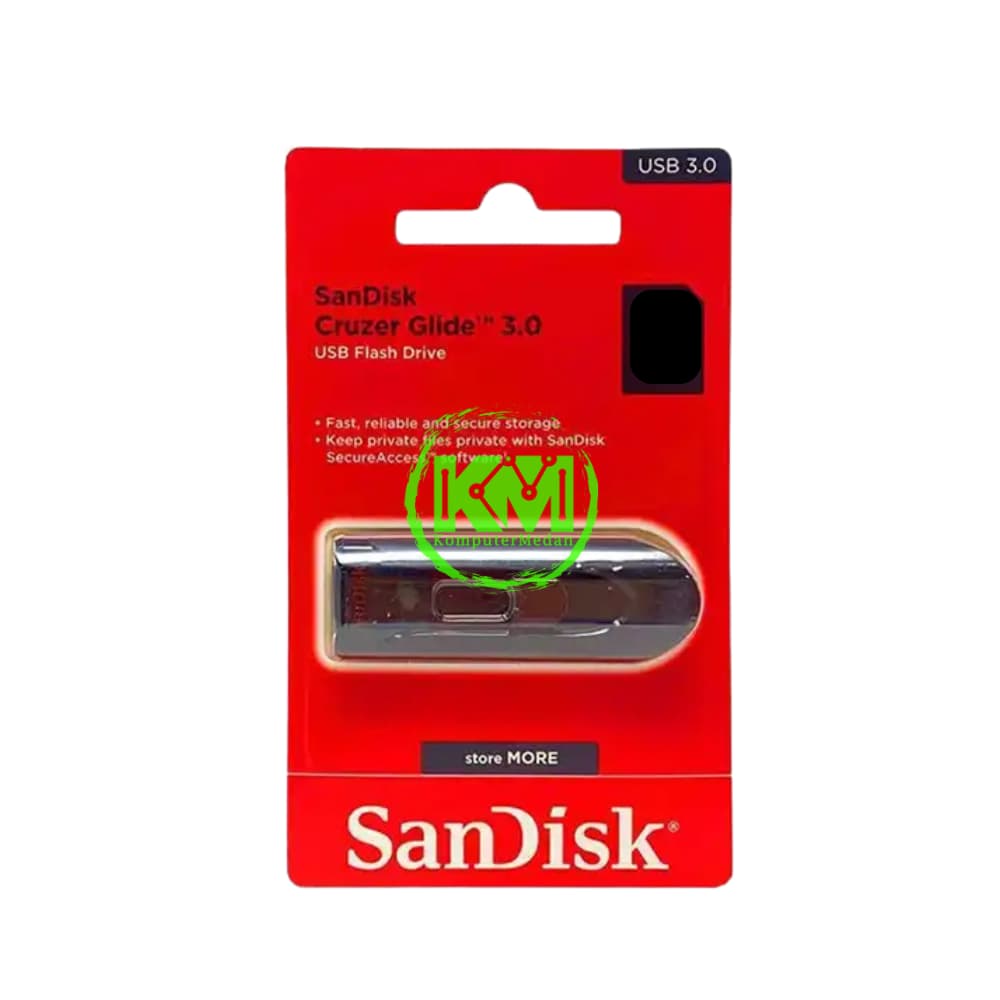 SANDISK CRUZER GLIDE CZ600 256GB USB 3.0 FLASHDISK - Image 1