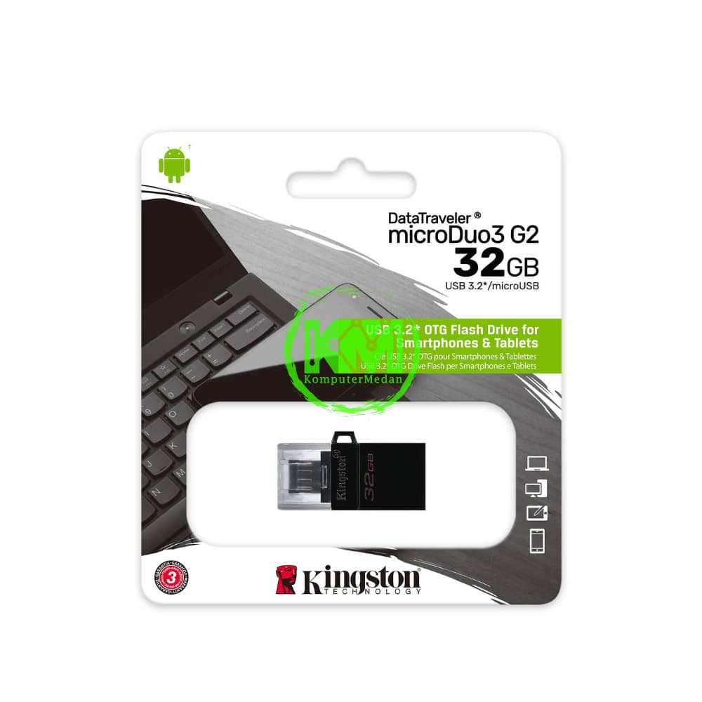 KINGSTON DATATRAVELLER MICRODUO3 G2 32GB NP FLASHDISK