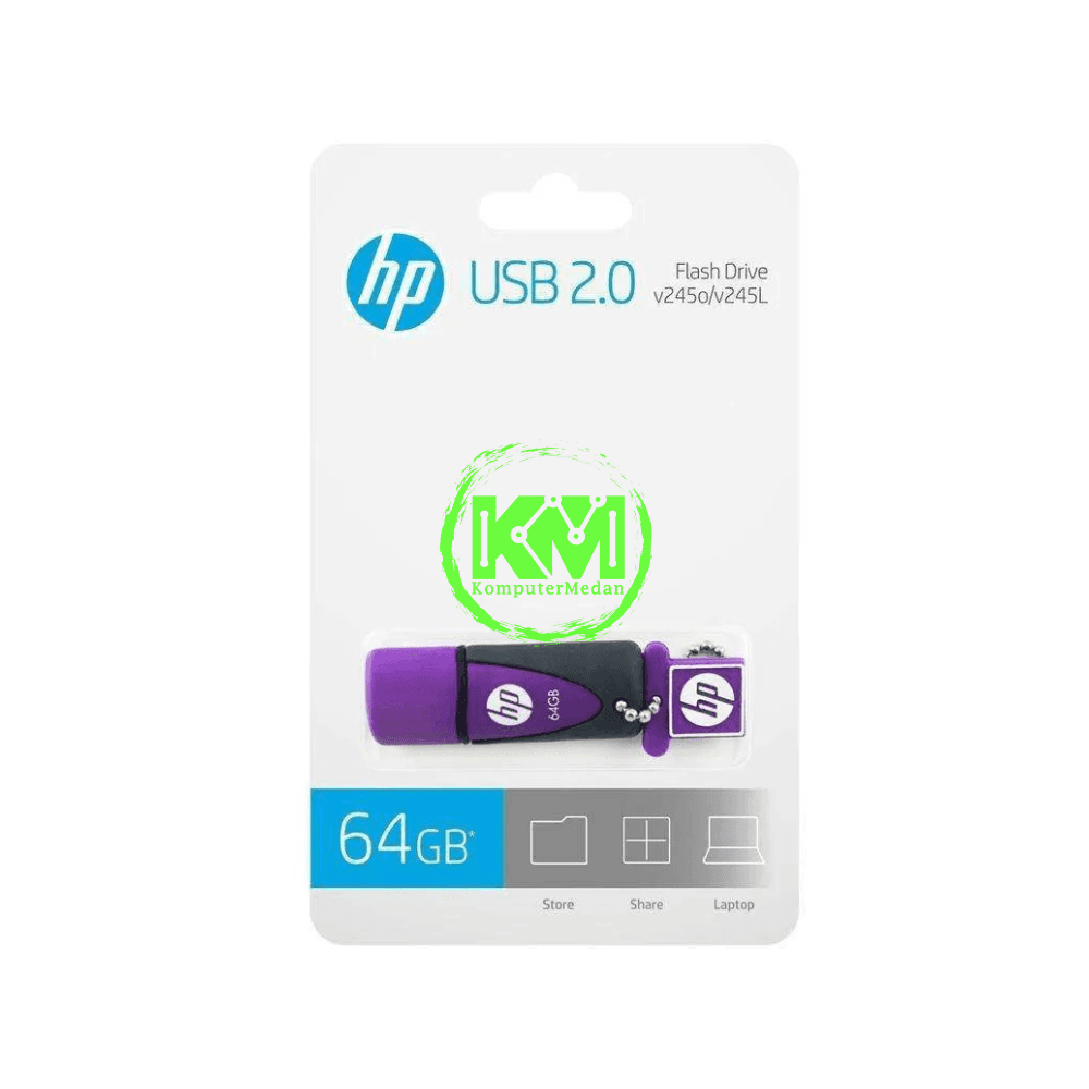 HP V245L 64GB USB 2.0 FLASHDISK - Image 1