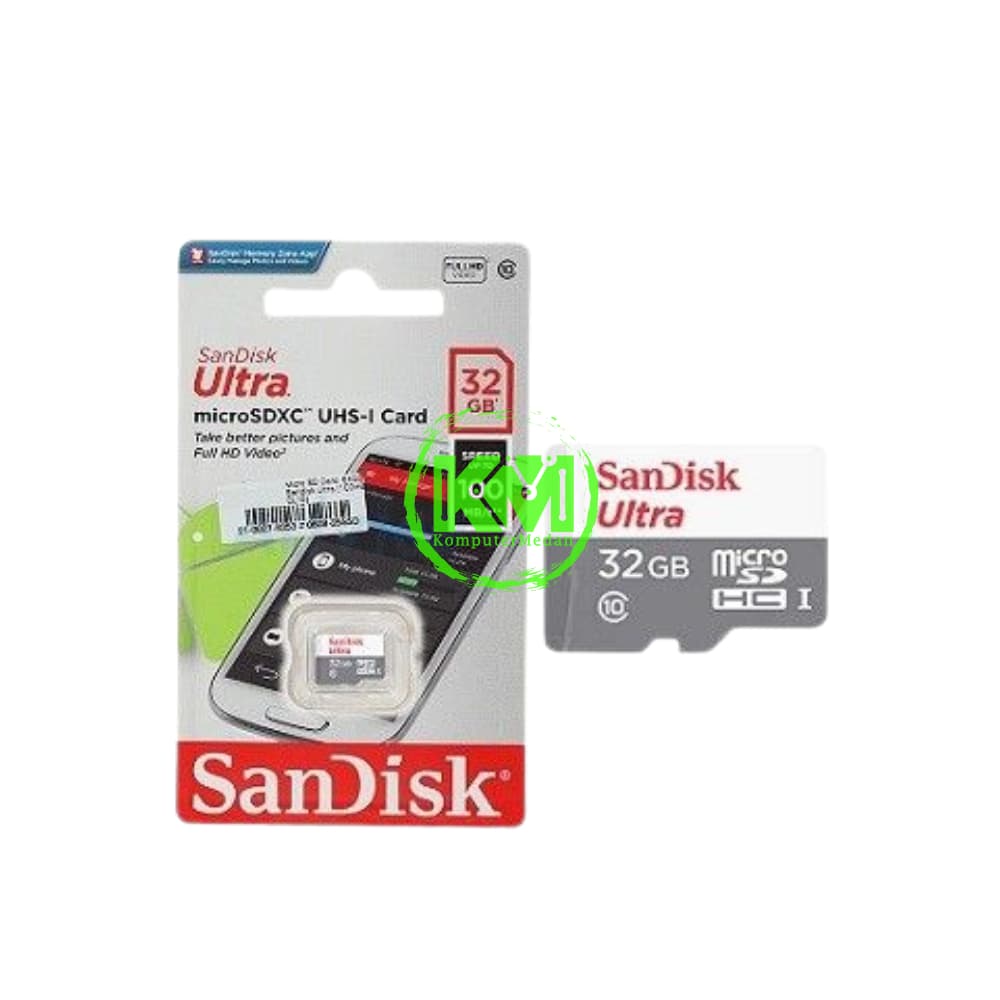 SANDISK MICROSD CLASS 10 32GB 100MBPS MEMORY CARD