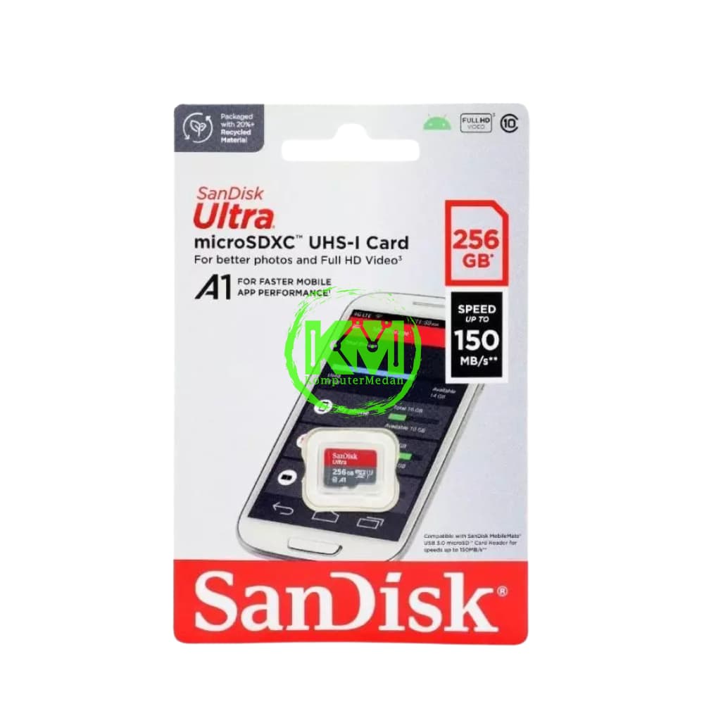 SANDISK MICROSD CLASS10 256GB MEMORY CARD