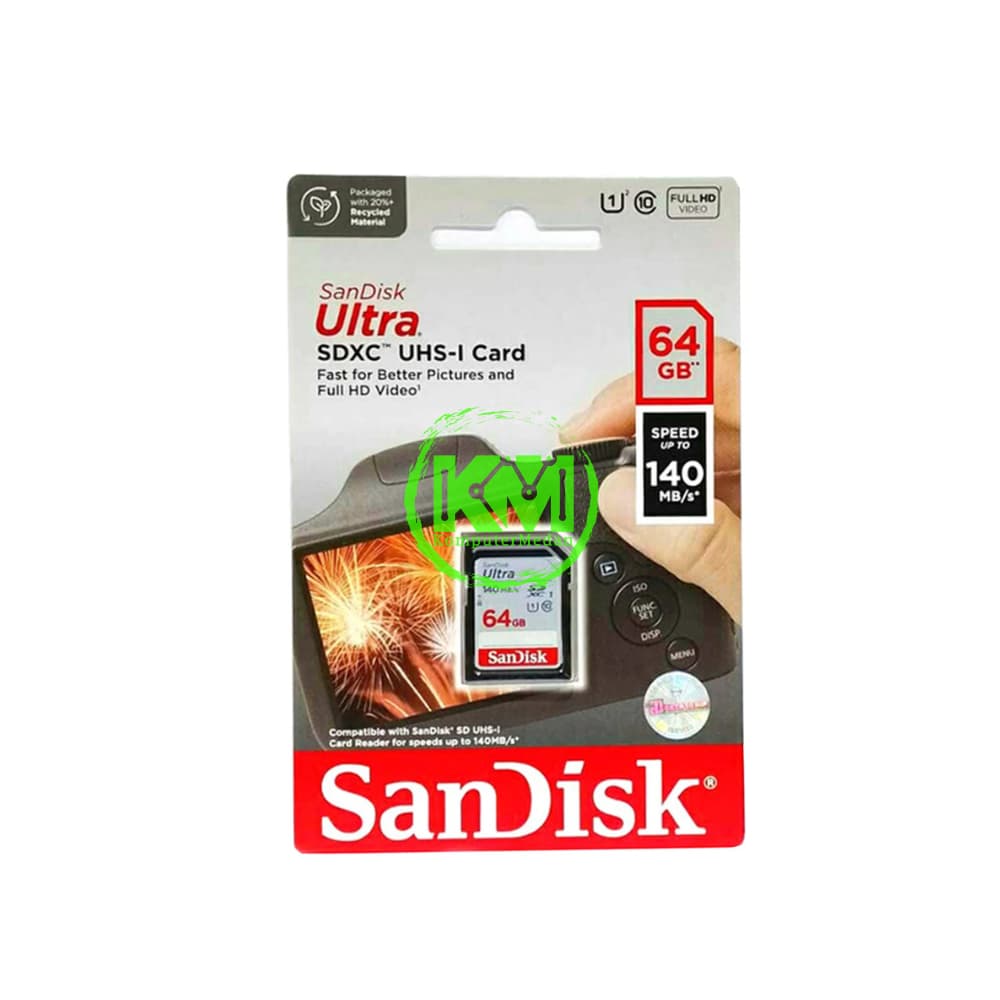 SANDISK MICROSD CLASS 10 64GB MEMORY CARD