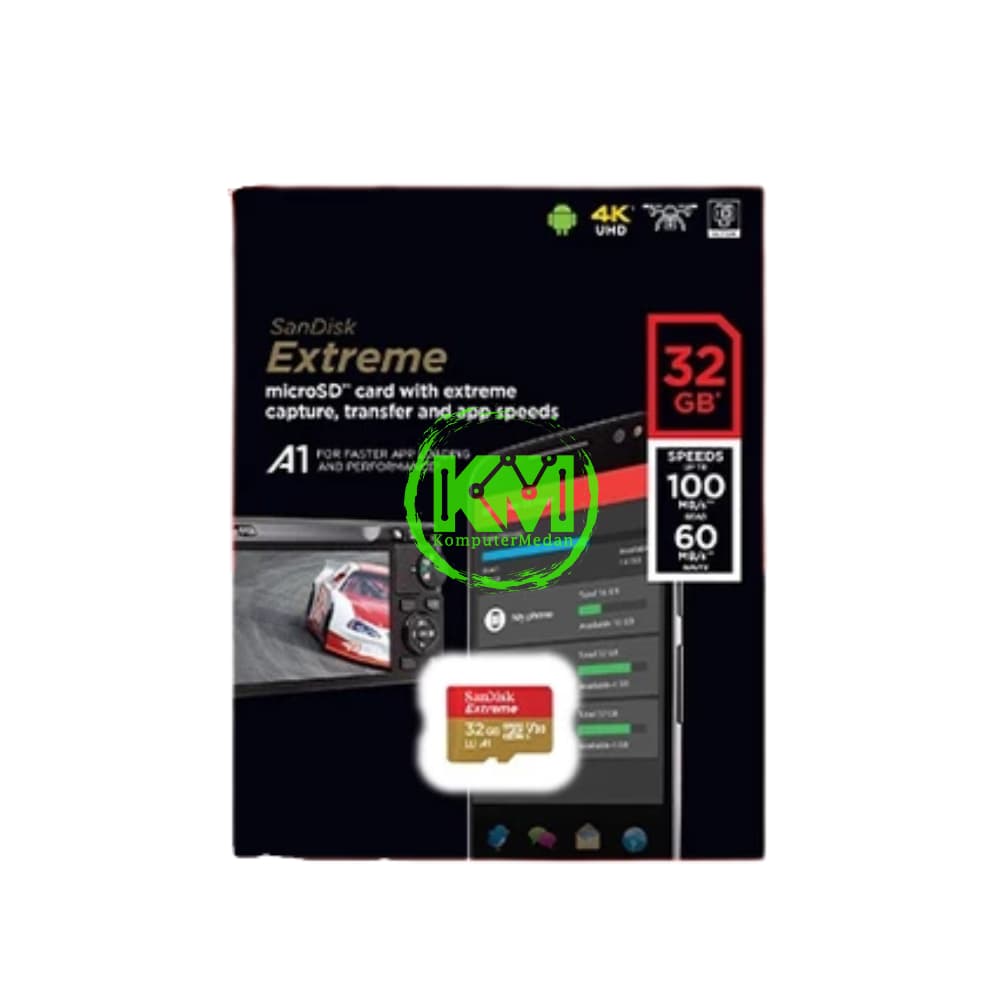 SANDISK MICROSD EXTREME 32GB 10060MB MEMORY CARD