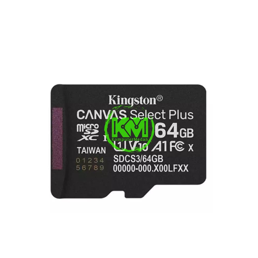 KINGSTON MICROSD CANVAS SELECT PLYS 64GB 100MB MEMORY CARD - Image 2